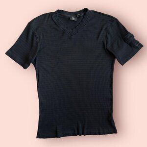 2000s Guess Ribbed Nylon Cargo Pocket Tee